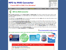 Tablet Screenshot of mp3-m4r.com